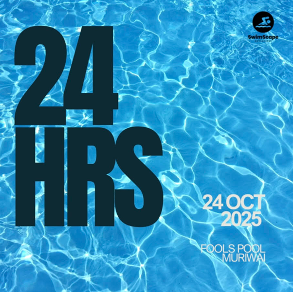 24 HOUR SOLO POOL SWIM – Friday 24th October 2025, 7am start.