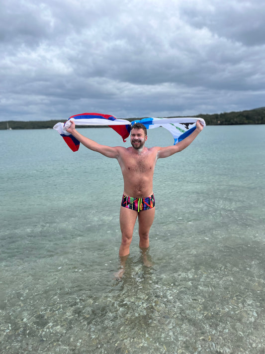 SWIM AROUND RANGITOTO ISLAND - SOLO